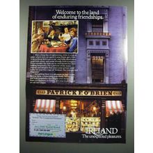 1986 Irish Tourist Board Ad - Land of Enduring Friendships