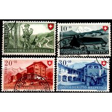 SCHWEIZ SWITZERLAND [1948] MiNr 0508-11 ( O/used ) [02] Pro Patria