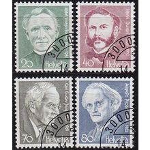 SCHWEIZ SWITZERLAND [1978] MiNr 1137-40 ( O/used ) Persönlichkeiten