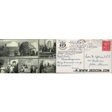 CT New Canaan Postcard Monastery Of Our Lady Of Perpetual Help Ponus Ridge~1579