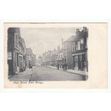 High Street Edenbridge Postcard Kent