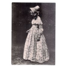 19th C. dress BLAISE CASTLE MUSEUM, HENBURY, BRISTOL unused postcard RP =