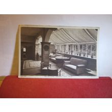 SUN LOUNGE, BEECHWOOD COURT, CONWAY, WALES unused vintage postcard by F Frith =