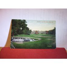 PAVILION & GARDENS, SKEGNESS, LINCOLNSHIRE used antique postcard 1910 pm =