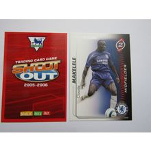 Claude Makelele - Chelsea - Shoot Out 2005 2006 Magic Box Football Card (EF1)