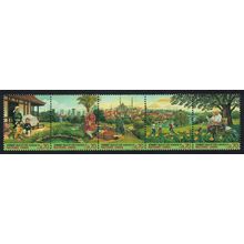UN Geneva Habitat Human Settlements 5v Strip 1996 MNH SG#G294-G298