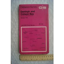 1974 OS first series map Sheet 135 Aberystwyth showing National Park