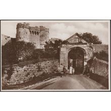 Carisbrooke Castle, Isle of Wight, c.1910 - Joseph Welch RP Postcard