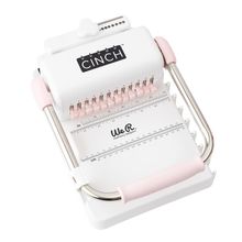 We R Memory Keepers, Cinch Book Binding Machine 2, Pink/White, Easy to Use Desig
