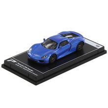 Porsche 918 Spyder Sapphire Blue Metallic "Hypercar League Collection" 1/64 D...