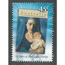 AUS 2007 50c 'CHRISTMAS' FINE USED (EBID34-616)