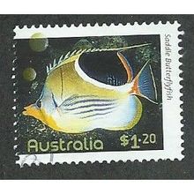 AUS 2010 $1.20 'FISHES OF THE REEF' FINE USED (EBID34-999)