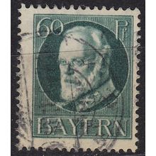GERMANY Bayern Bavaria [1916] MiNr 0102 II A ( O/used )