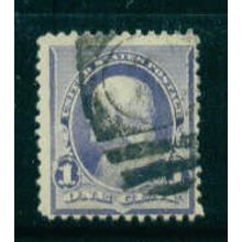 Used 219 1c Benjamin Franklin Average Plus M01939