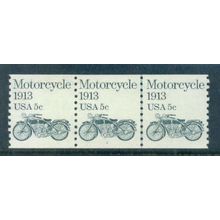 1899 5c Motorcycle Fine MNH Dry Gum PNC 1/3 W0534