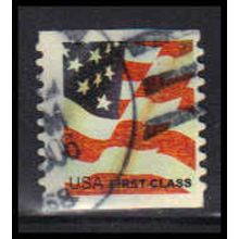 Used 3633 37c U.S. Flag Fine W4841