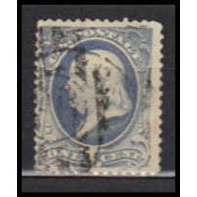 Used 206 1c Benjamin Franklin Average Plus RA0383