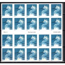 3830De 37c Snowy Egret Very Fine MNH Pane/20 P# P33333 L01061