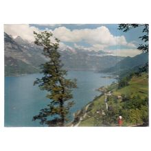 Lake Walensee unused postcard #