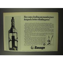1967 Savage 730 Center Fire Press Ad - Designed Better