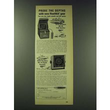 1970 Heath Heathkit MI-29 Fish Spotter and MI-19 Depth Sounder Ad