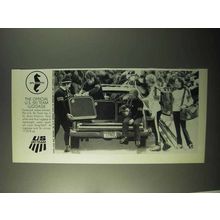 1971 Atlantic Luggage Ad - Official U.S. Ski Team