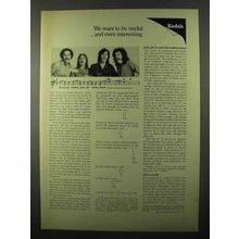 1971 Kodak Kodakchrome and Kodacolor Film Ad