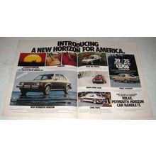 1978 Plymouth Horizon Ad - New Horizon for America