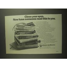 1984 Recording for the blind Ad - Have Someone Read