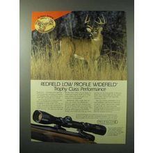 1984 Redfield Low Profile Widefield Scope Ad!