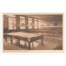 The Billiard Room Bridge House Covalescent Home Dawlish Postcard Devon