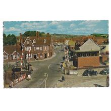 THE CROSSING , LANCING, SUSSEX used vintage postcard by Wardell's 1969 pm