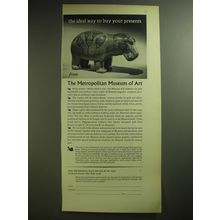 1974 The Metropolitan Museum of Art Ad - The ideal way to buy your presents