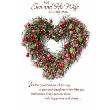 For Son & His Wife At Christmas - 21108