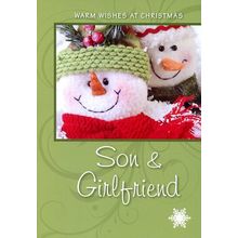 Warm Wishes At Christmastime Son & Girlfriend - 21058
