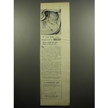 1955 Parents With a Purpose Ad - If your baby were diagnosed as hopeless