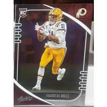 2020 Panini Absolute THADDEUS MOSS (Commanders) Rookie card #191