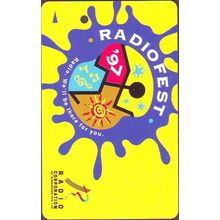 Radio Fest 97 S'pore Transitlink Train/Bus Card