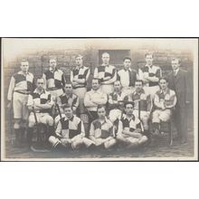 West End Hockey Club, Canada, c.1920 - LA RP Postcard