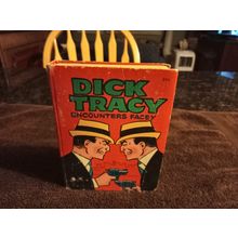 Big Little Book Dick Tracy Encounters Facey By Paul S. Newman 6.5 FN+ Shape 1967