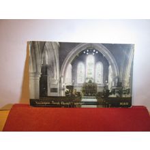 PARISH CHURCH, HASLEMERE, Surrey used antique postcard by Photochrom 1909 pm =