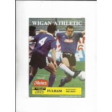 WIGAN ATHLETIC V FULHAM 24/02/1990 DIVISION 3 (BS1)