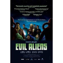 Evil Aliens (2006)_2 Movie Film Poster Canvas iconic design