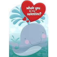Whale You be My valentine? - Valentine's Greeting Card - 22437