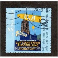 GER 2009 €0.55 (S/A) '100TH ANN OF AEROSPACE EXHIBITION' FINE USED (EBID30-593)