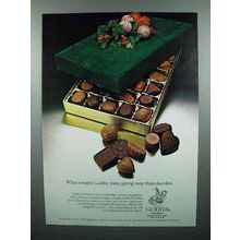 1978 Godiva Chocolate Ad - You're Giving More