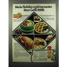 1980 Pam Cooking Spray Ad - Start With Pam