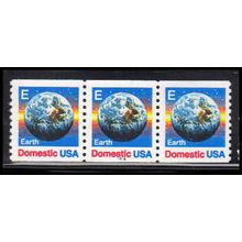 2279 25c E Earth Very Fine MNH Dry Gum PNC 1222/3 PA2830