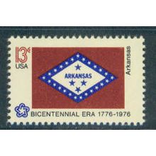 1657 13c Flag of Arkansas Fine MNH KA6544 (13)