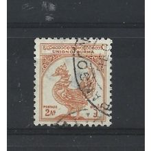 Burma.SG104 2a Hintha (legendary bird) (Orange).Fine Used.Jul25a